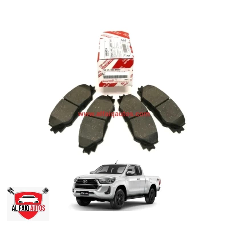 TOYOTA VIGO/REVO FRONT BRAKE PADS GENUINE YZZE1