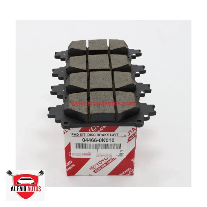 TOYOTA FORTUNER REAR BRAKE PADS GENUINE OK010